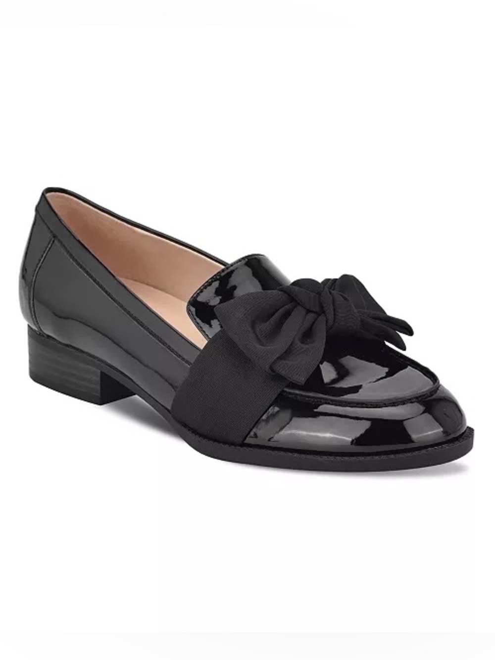 Bandolino Womens Lindio Bow Slip On Tailored Loafers